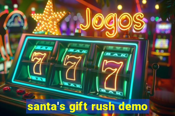 santa's gift rush demo